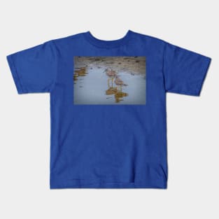 Yellowlegs Tiptoe Through The Water Kids T-Shirt